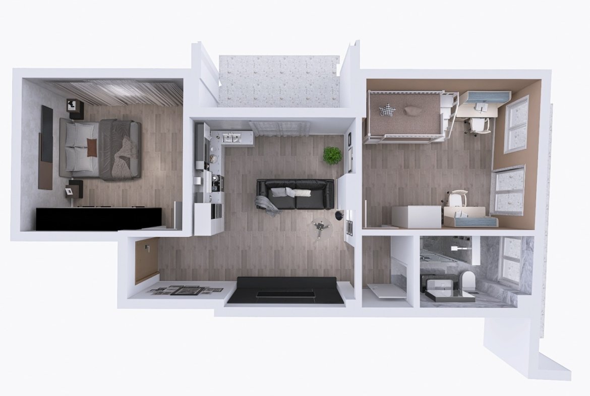 Tuscolana – 2 locali € 249.000 T210