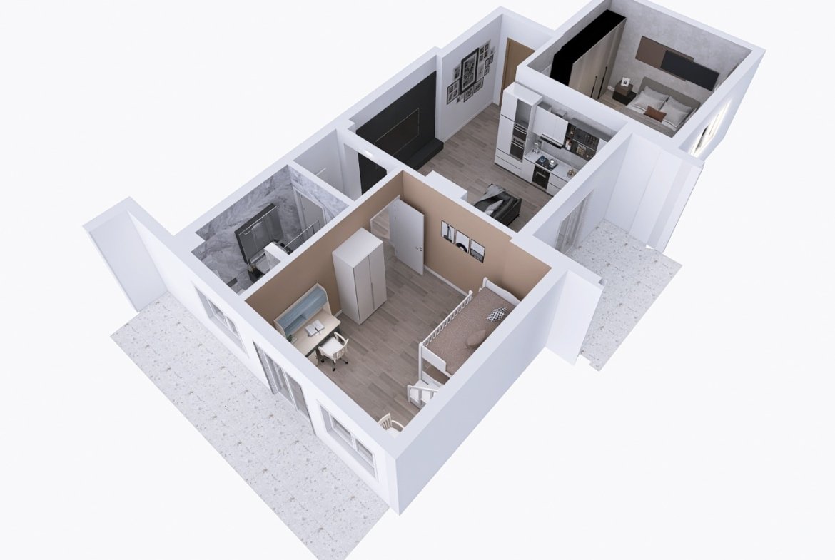 Tuscolana – 2 locali € 249.000 T210