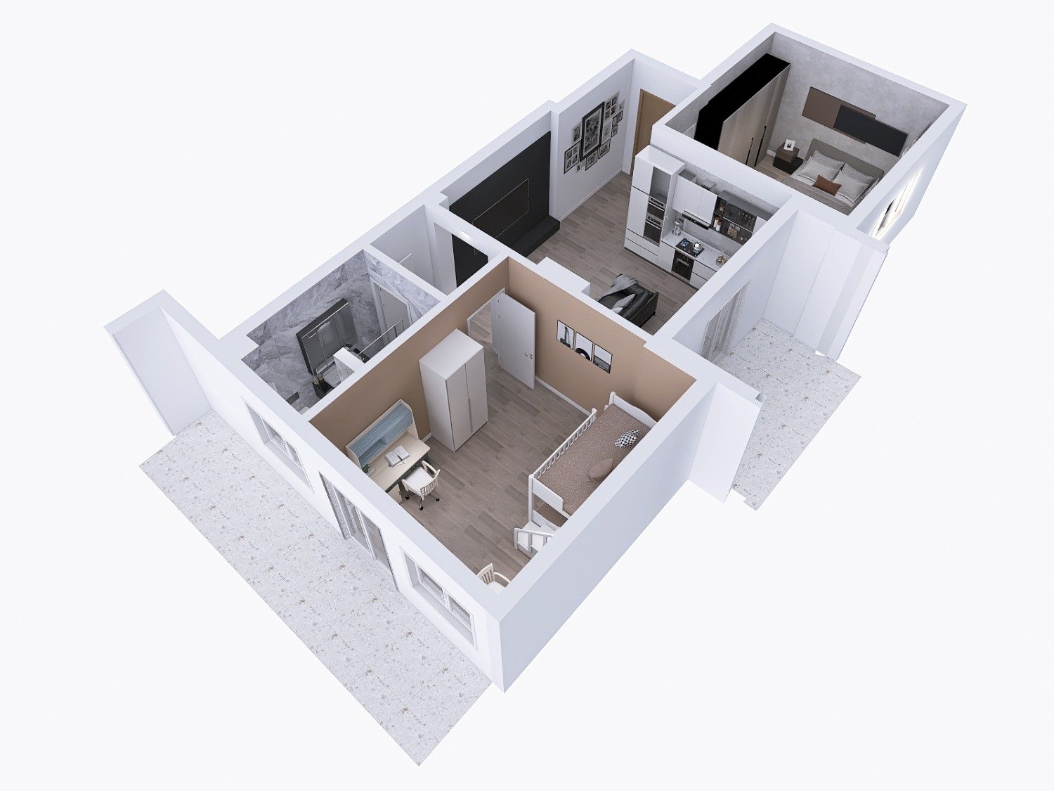 113-3084124-1 Tuscolana – 2 locali € 249.000 T210
