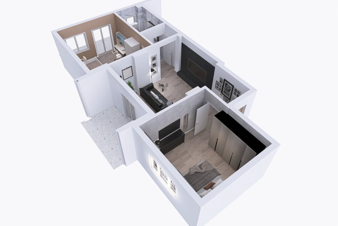 Tuscolana – 2 locali € 249.000 T210