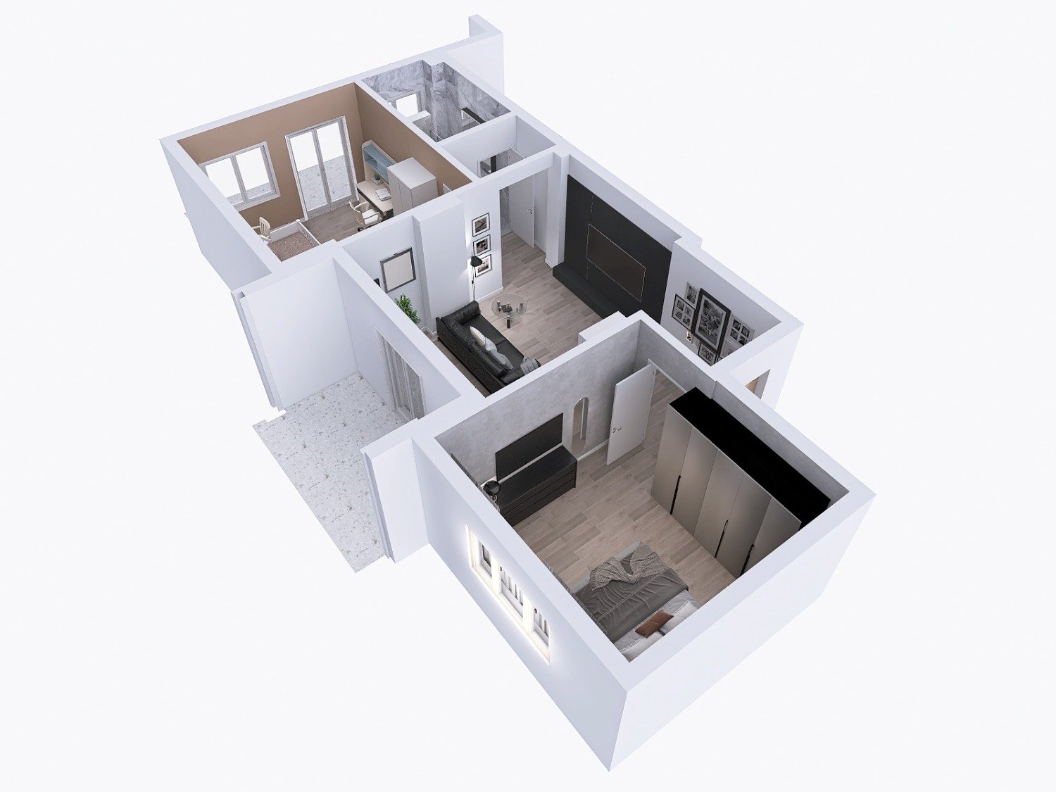 113-3084125-1 Tuscolana – 2 locali € 249.000 T210