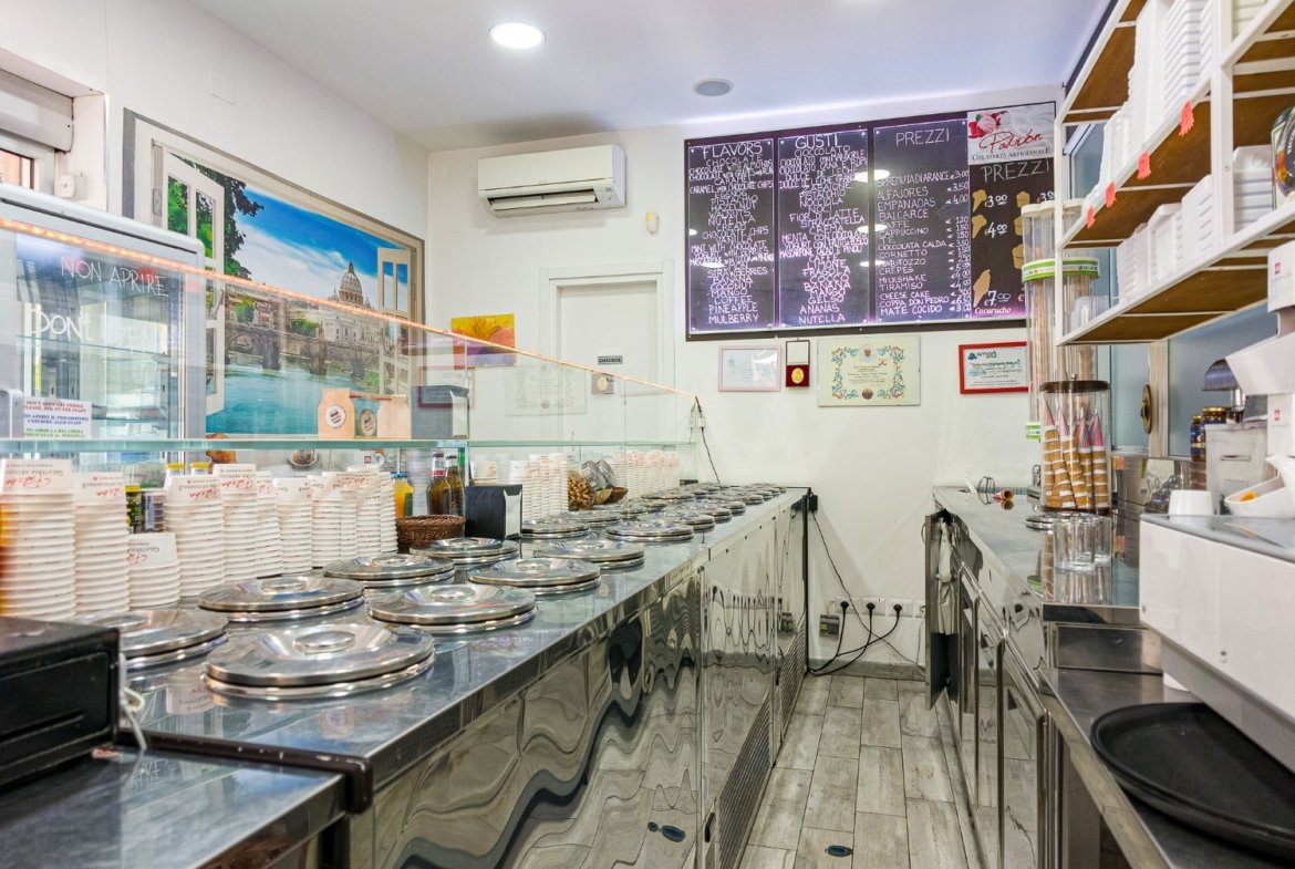 GREGORIO VII-GELATERIA con GIARDINO ESCLUSIVO-NO MURA