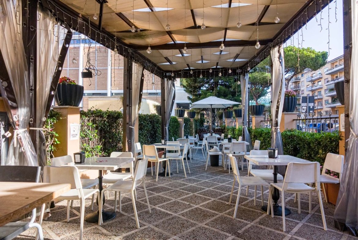 GREGORIO VII-GELATERIA con GIARDINO ESCLUSIVO-NO MURA